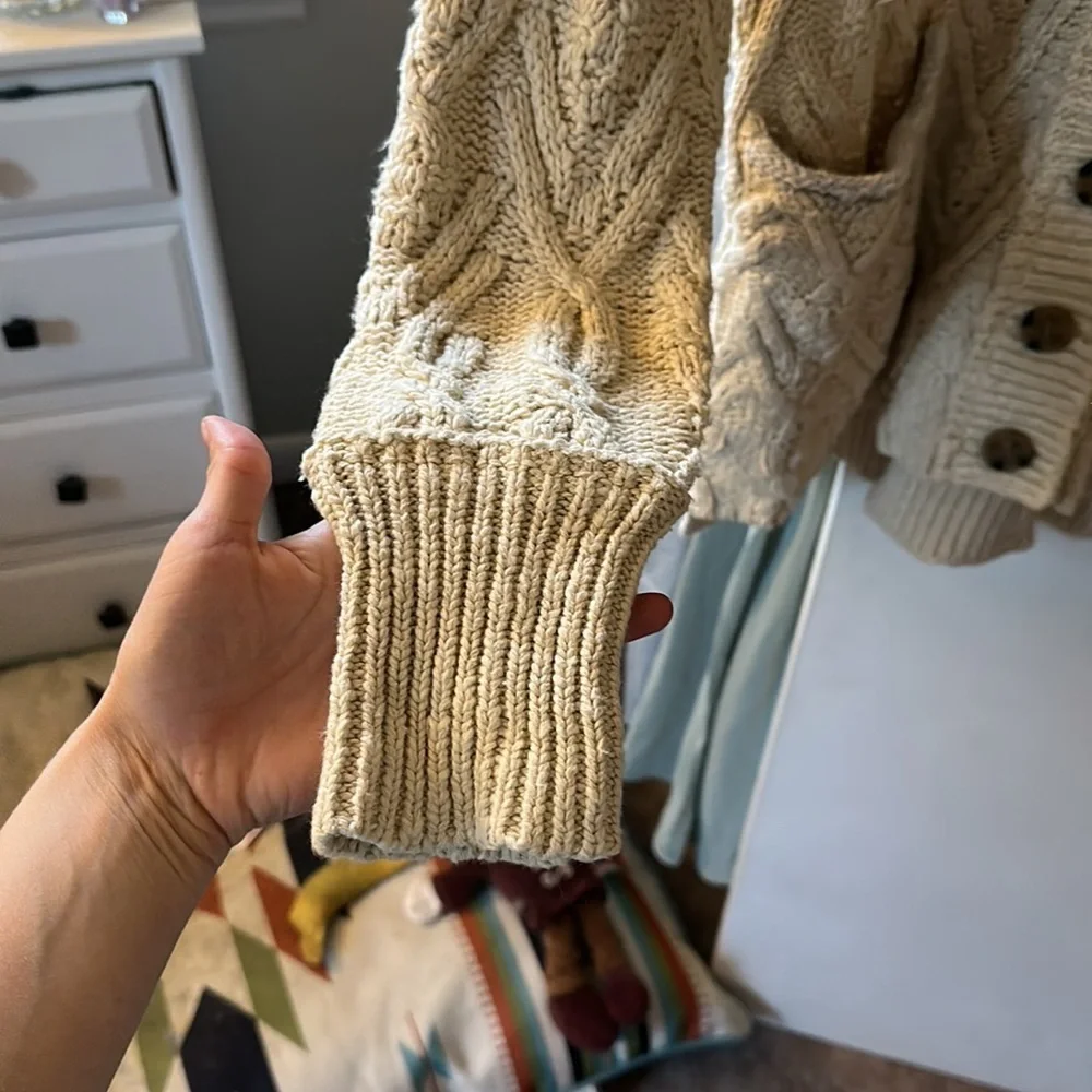 Free People oversized cardigan